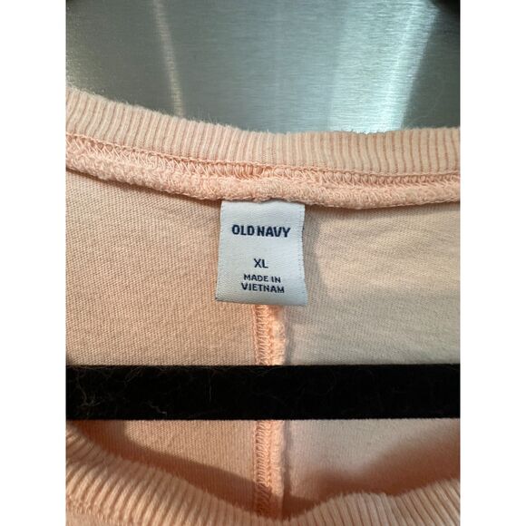 Old Navy Dip Dyed Coral Orange Tank Dress Cotton XL - Picture 3 of 4